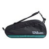 ウイルソン Wilson　TEAM J 6PK ラケットバッグ Black/Blue WR8050001001