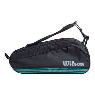 ウイルソン Wilson　TEAM J 6PK ラケットバッグ Black/Blue WR8050001001