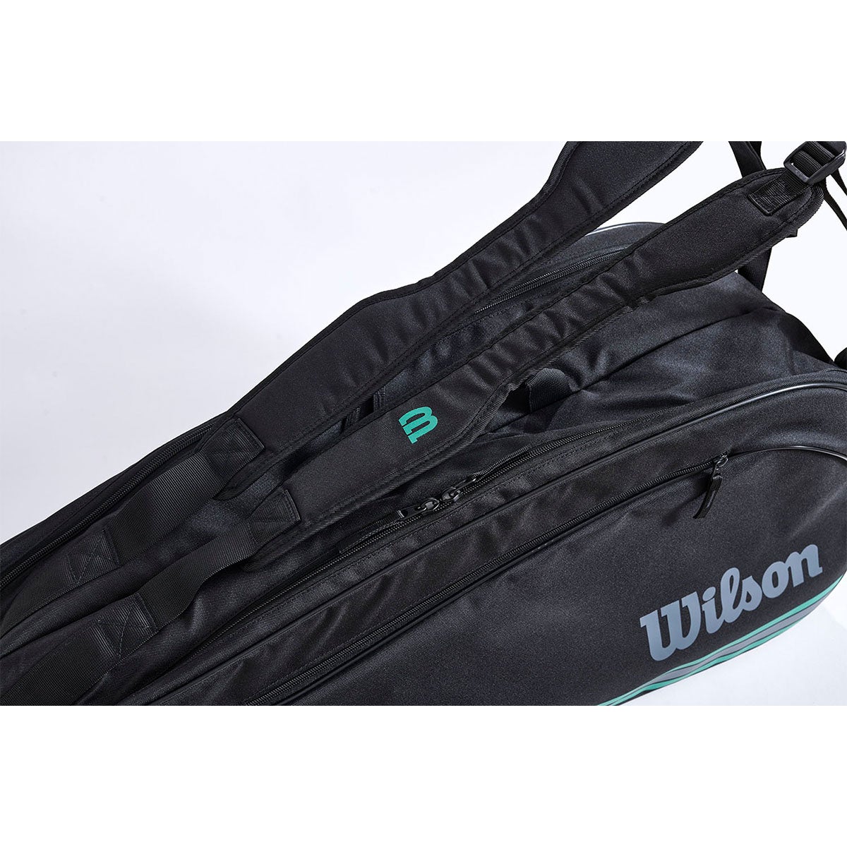 ウイルソン Wilson　TEAM J 6PK ラケットバッグ Black/Blue WR8050001001 詳細2