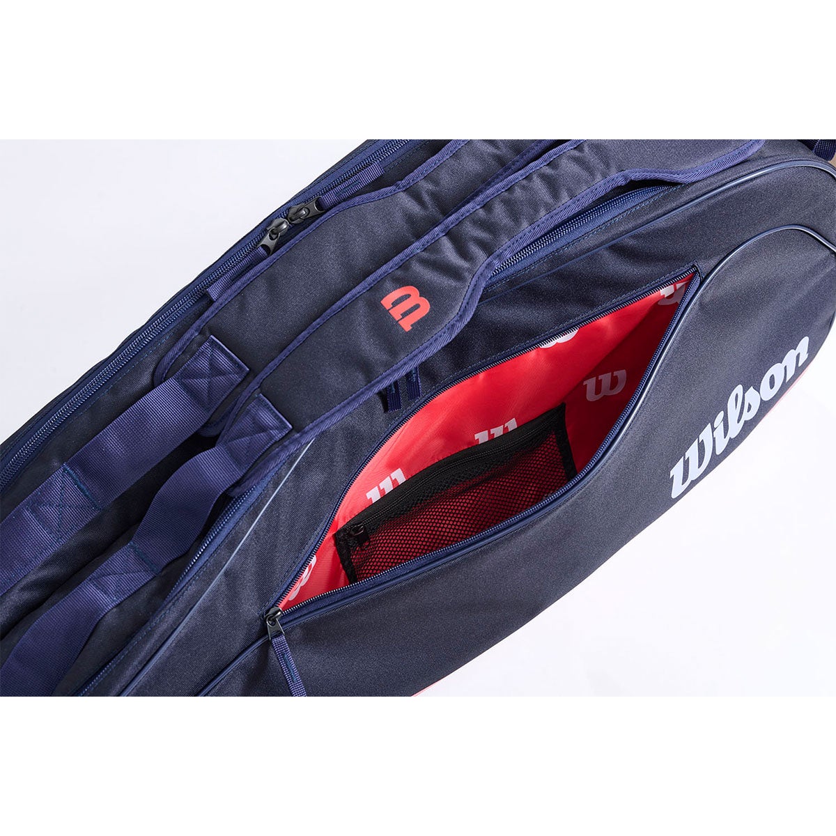 ウイルソン Wilson　TEAM J 6PK ラケットバッグ Navy/Pink WR8050101001 詳細2