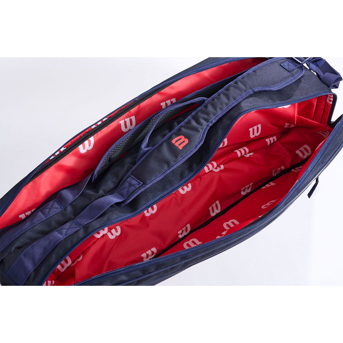 ウイルソン Wilson　TEAM J 6PK ラケットバッグ Navy/Pink WR8050101001 詳細3