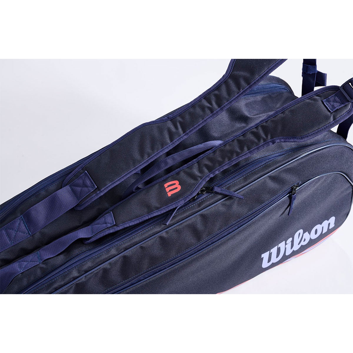 ウイルソン Wilson　TEAM J 6PK ラケットバッグ Navy/Pink WR8050101001 詳細5