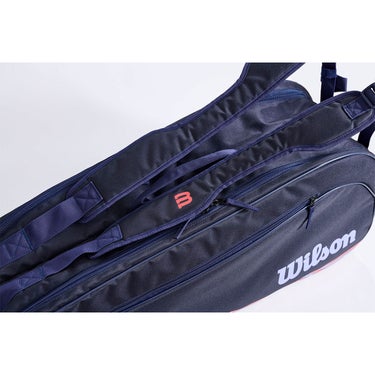 ウイルソン Wilson　TEAM J 6PK ラケットバッグ Navy/Pink WR8050101001 詳細5