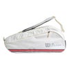 ウイルソン Wilson　TEAM J 6PK ラケットバッグ White/Red WR8050201001