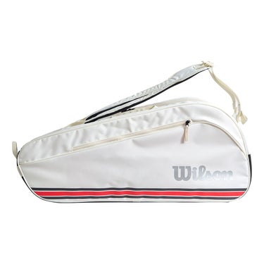 ウイルソン Wilson　TEAM J 6PK ラケットバッグ White/Red WR8050201001
