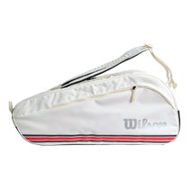 ウイルソン Wilson　TEAM J 6PK ラケットバッグ White/Red WR8050201001
