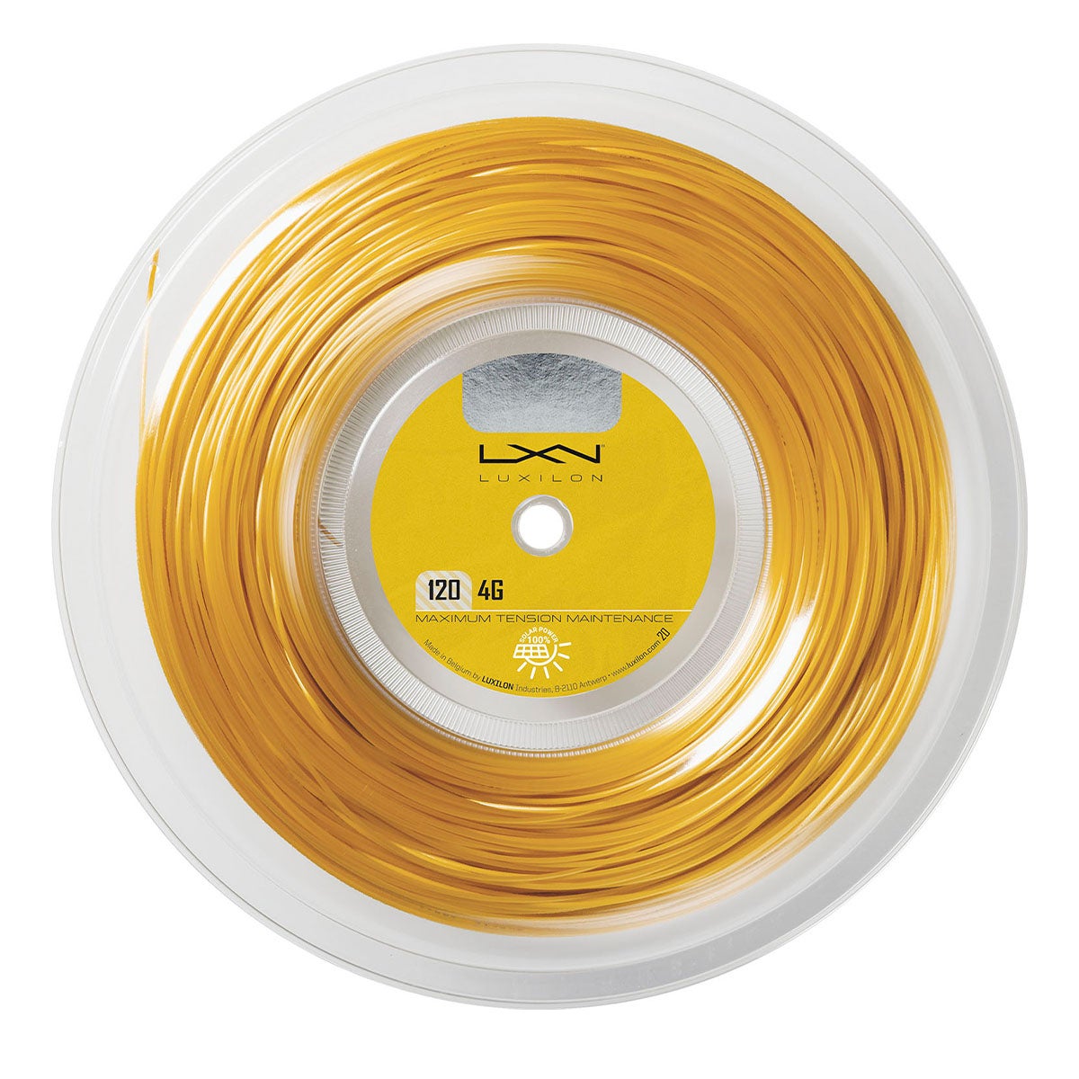 ウイルソン Wilson　LUXILON 4G 120 200M REEL 120 ガット Gold WR8313301120