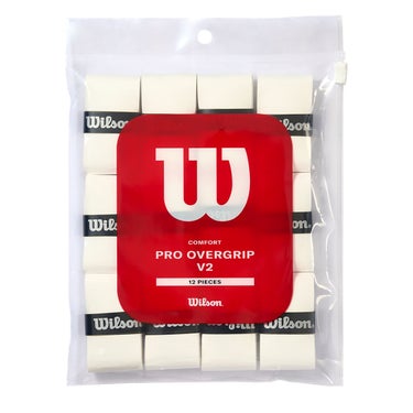 ウイルソン Wilson　PRO OVERGRIP 12PK SMU グリップテープ White WR8450101001