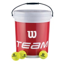 ウイルソン Wilson　TRAINER TBAL BALLS BUCKET テニスボール 72球入 WRT131200