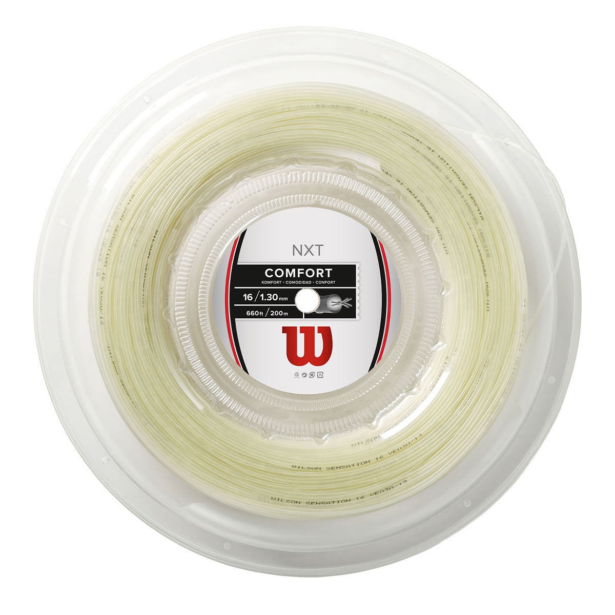 ウイルソン Wilson　NXT 16 REEL 200M REEL ガット NATURAL WRZ912700 NATURAL