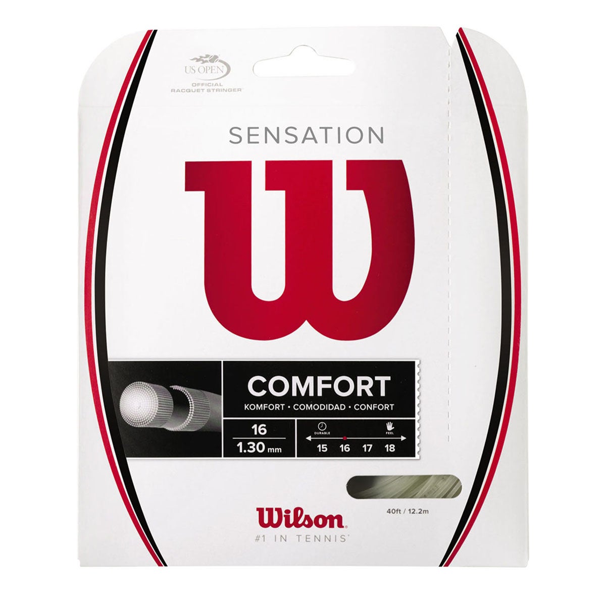 ウイルソン Wilson SENSATION センセーション 16 Natural 硬式テニスガット WRZ941000