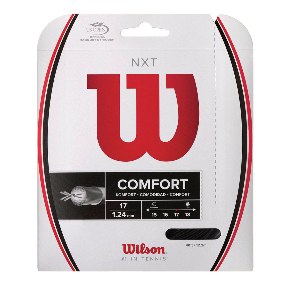 ウイルソン Wilson　NXT 17 BK ガット BLACK WRZ943000 BLACK