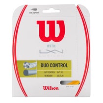 ウイルソン Wilson　DUO CONTROL 4GR 125 ＆ NXT C 16 Gold/Natural　硬式テニスガット WRZ949720