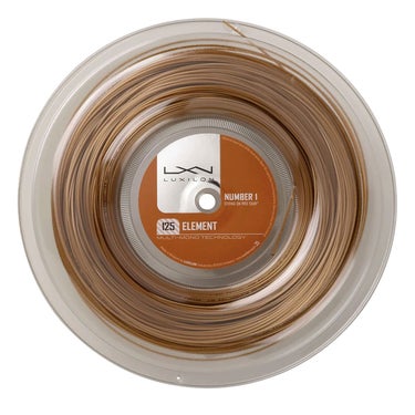 ウイルソン Wilson　ELEMENT 125 200M REEL ガット BRONZE WRZ990106 BRONZE