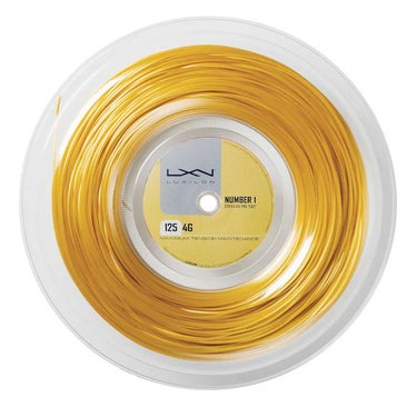 ウイルソン Wilson　LUXILON 4G 125 200M REEL ガット GOLD WRZ990141 GOLD