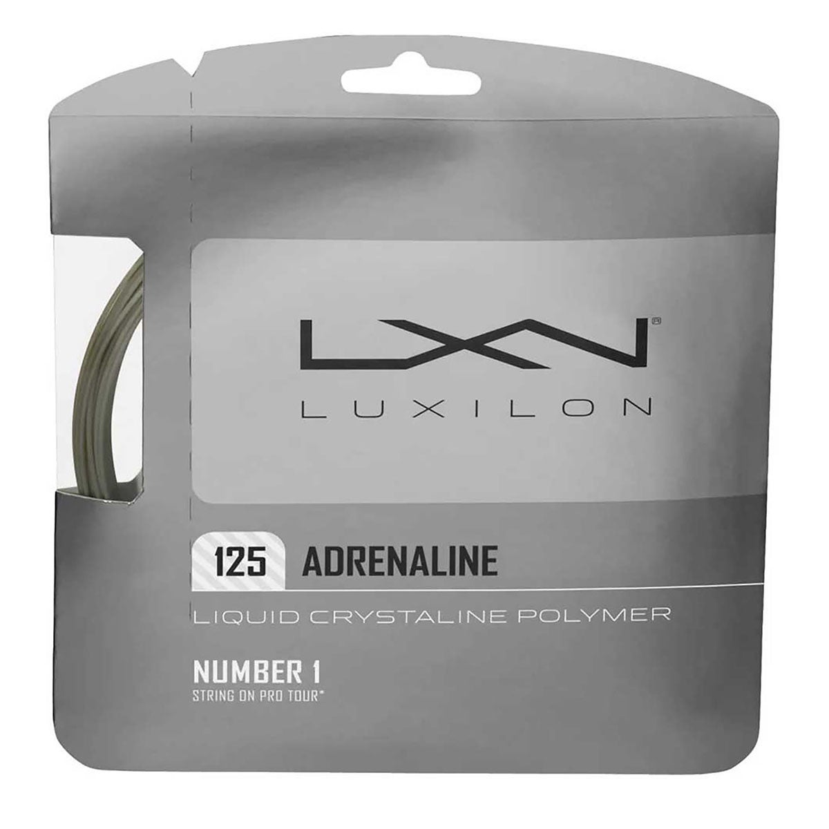 ウイルソン Wilson ADRENALINE アドレナリン 125 SET PLATINUM 硬式テニスガット WRZ993800