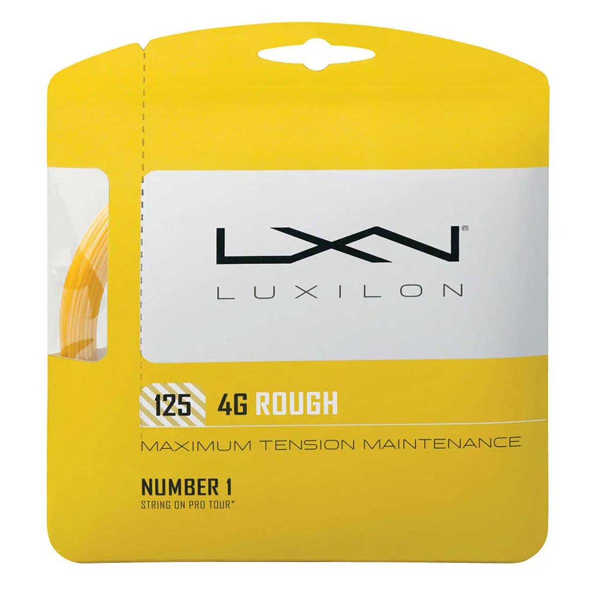 ウイルソン Wilson 4G ROUGH 125 SET Gold 硬式テニスガット WRZ997114