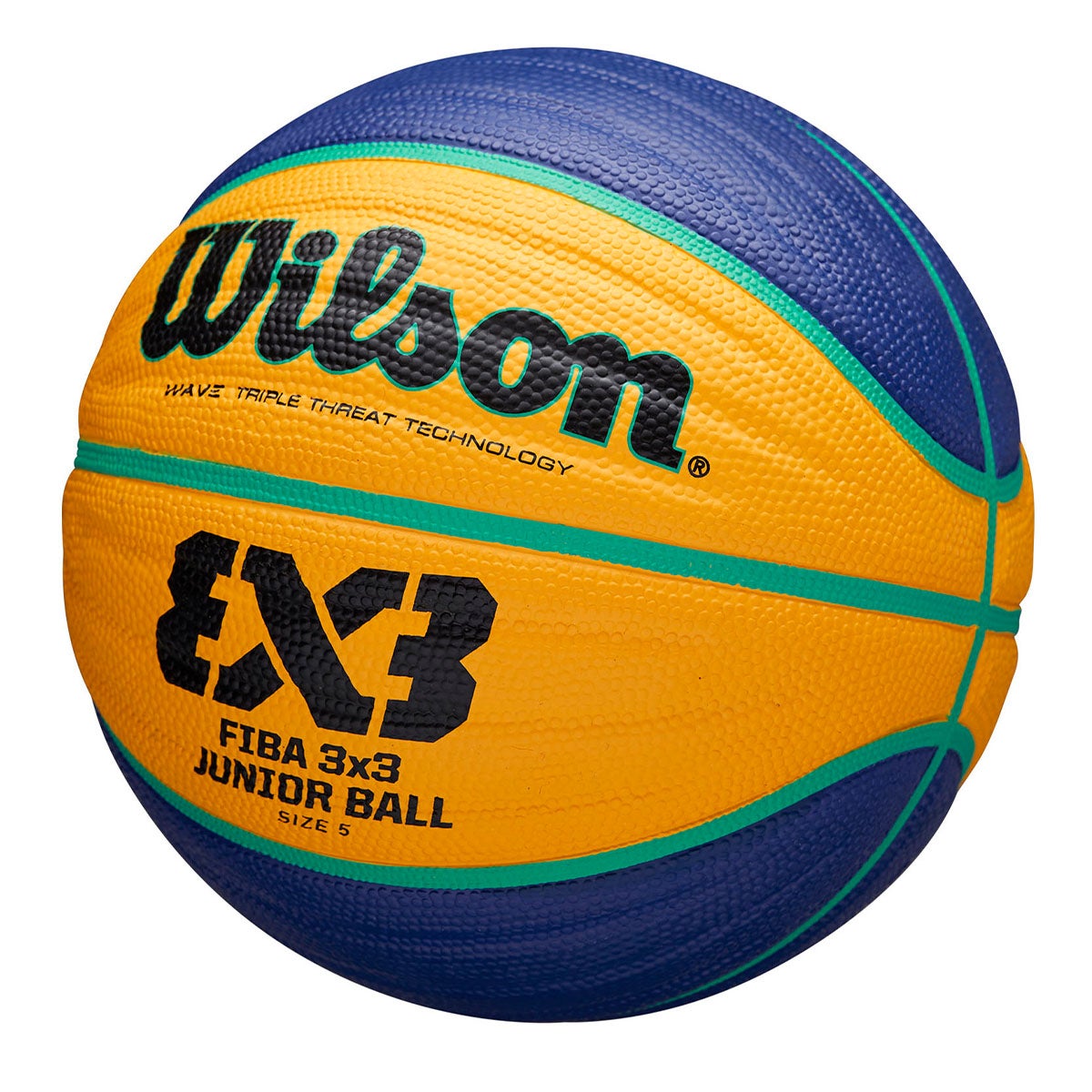 ウイルソン Wilson　FIBA 3X3 ジュニア バスケットボール 5号球 ブルー/イエロー WTB1133XB 詳細3