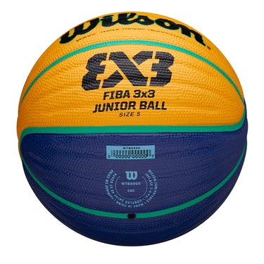 ウイルソン Wilson　FIBA 3X3 ジュニア バスケットボール 5号球 ブルー/イエロー WTB1133XB 詳細4