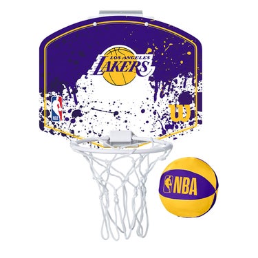 ウイルソン Wilson　NBA TEAM ミニフープ ロサンゼルス・レイカーズ パープル WTBA1302LAL パープル