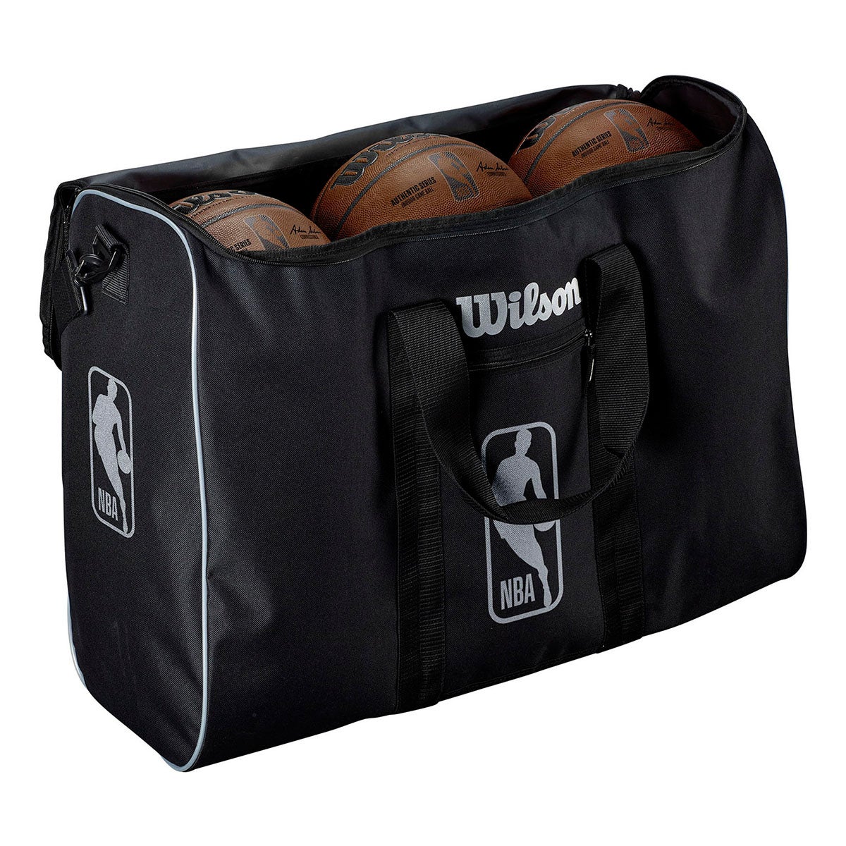 ウイルソン Wilson　NBA AUTHENTIC 6 ボールバッグ ブラック WTBA70000 詳細2