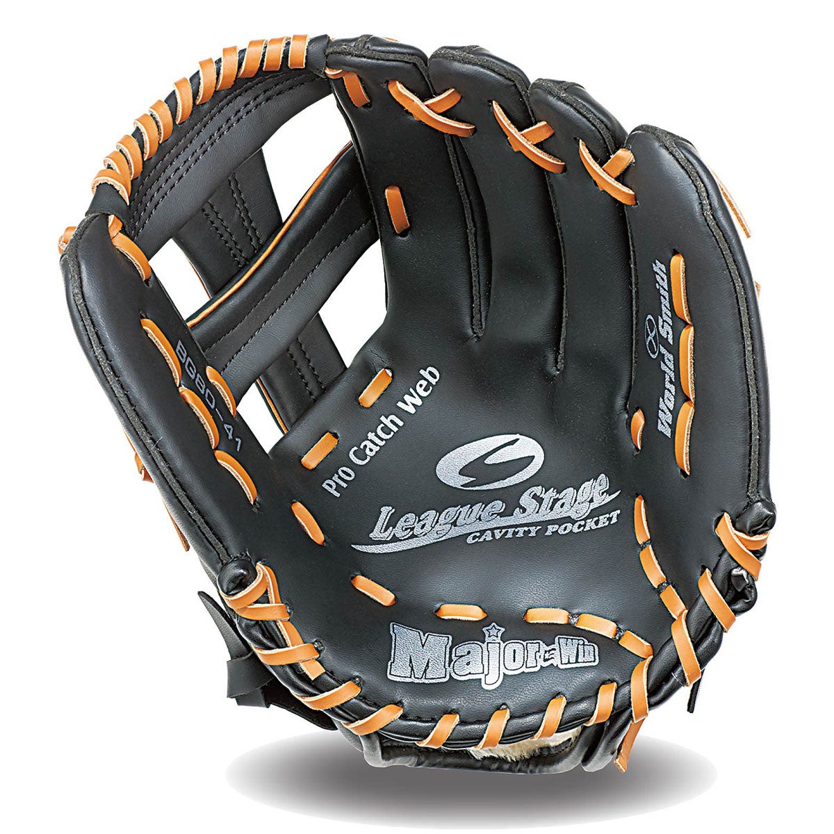 ユニックス UNIX 12インチ 合皮グラブ ブラック BG80-41