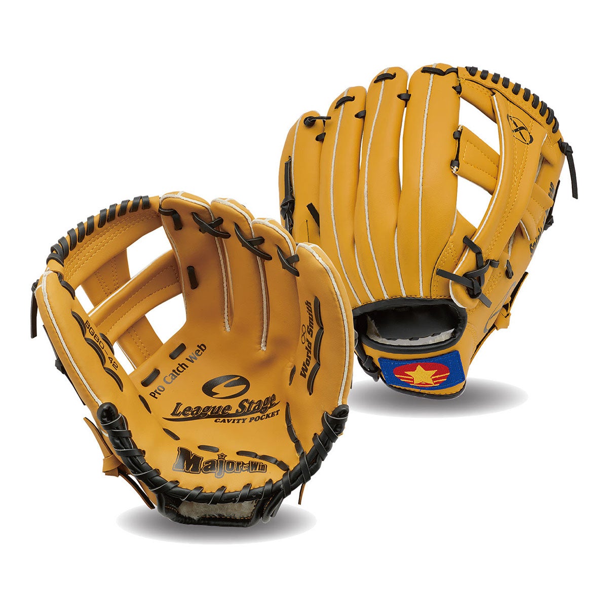 ユニックス UNIX　12インチ 合皮グラブ クレスト BG80-42 詳細3