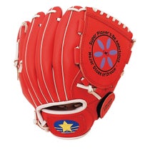 ユニックス UNIX　ジュニア メジャックスキッズ グラブ レッド BG80-49