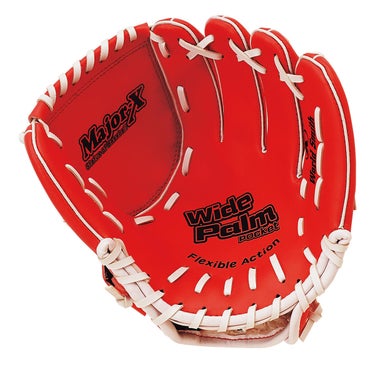 ユニックス UNIX　メジャックスキッズ グラブ レッド BG80-49 詳細2