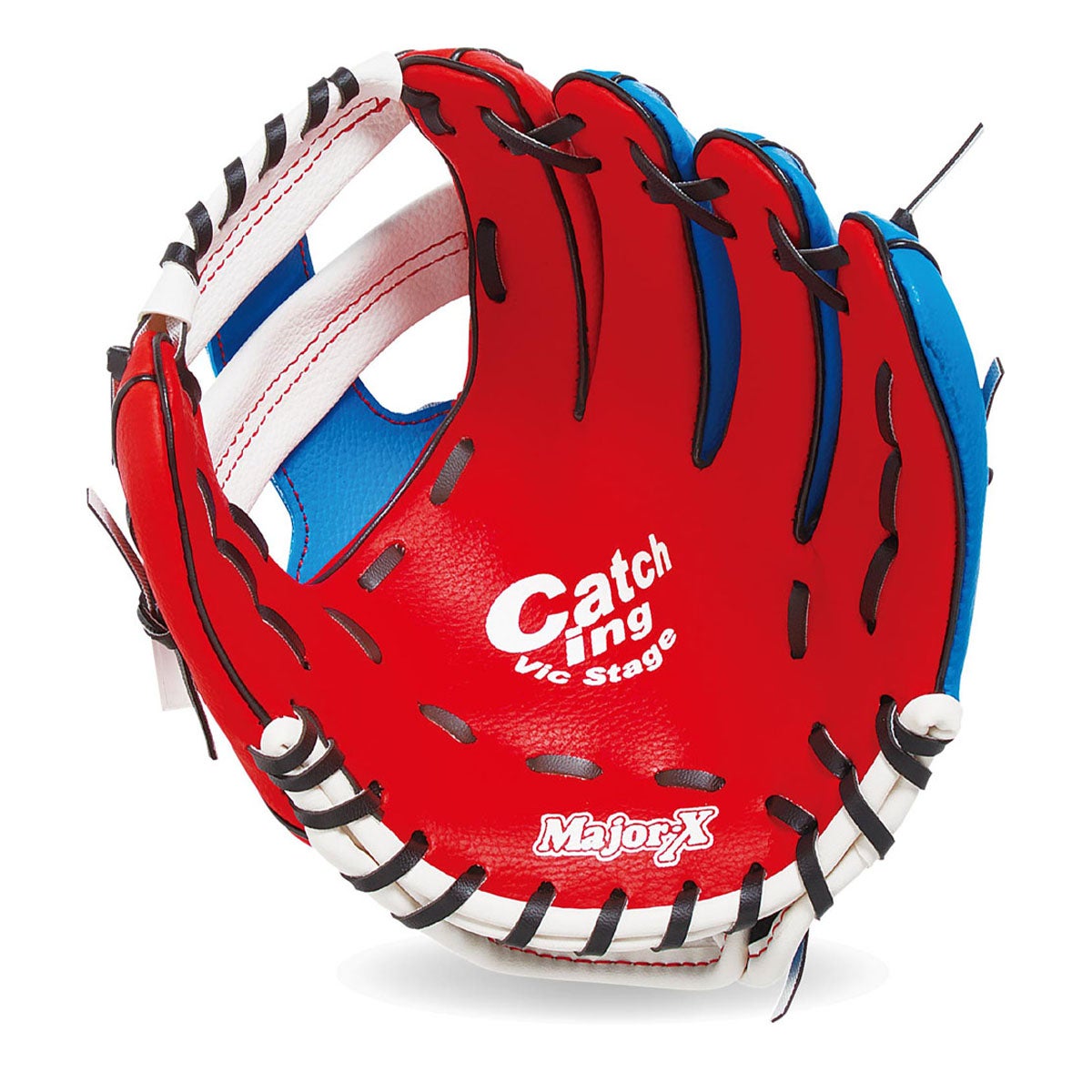 ユニックス UNIX　グラブ ファミリーセット ブラック＆レッド×ブルー BG80-76 詳細5