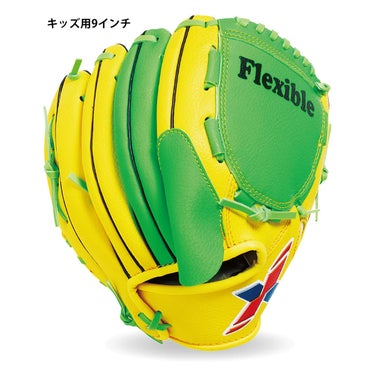 ユニックス UNIX　グラブ ファミリーセット ブラック＆イエロー×グリーン BG80-77 詳細4