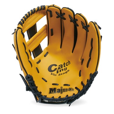 ユニックス UNIX　グラブ ファミリーセット クレスト＆ブラック×オレンジ BG80-78 詳細3