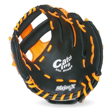 ユニックス UNIX　グラブ ファミリーセット クレスト＆ブラック×オレンジ BG80-78 詳細5