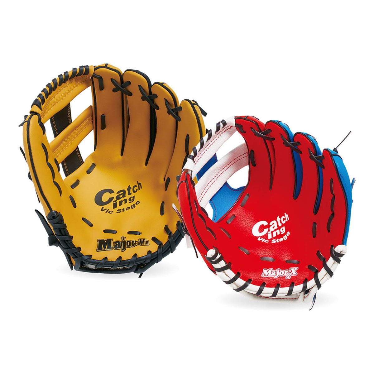 ユニックス UNIX　グラブ ファミリーセット クレスト＆レッド×ブルー BG80-79