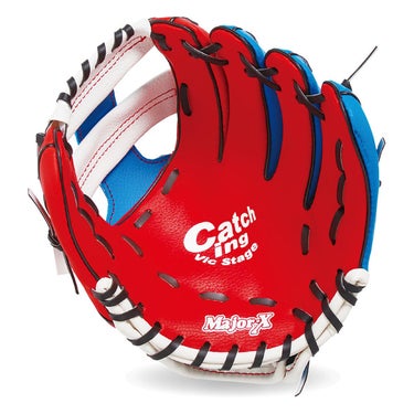 ユニックス UNIX　グラブ ファミリーセット クレスト＆レッド×ブルー BG80-79 詳細5