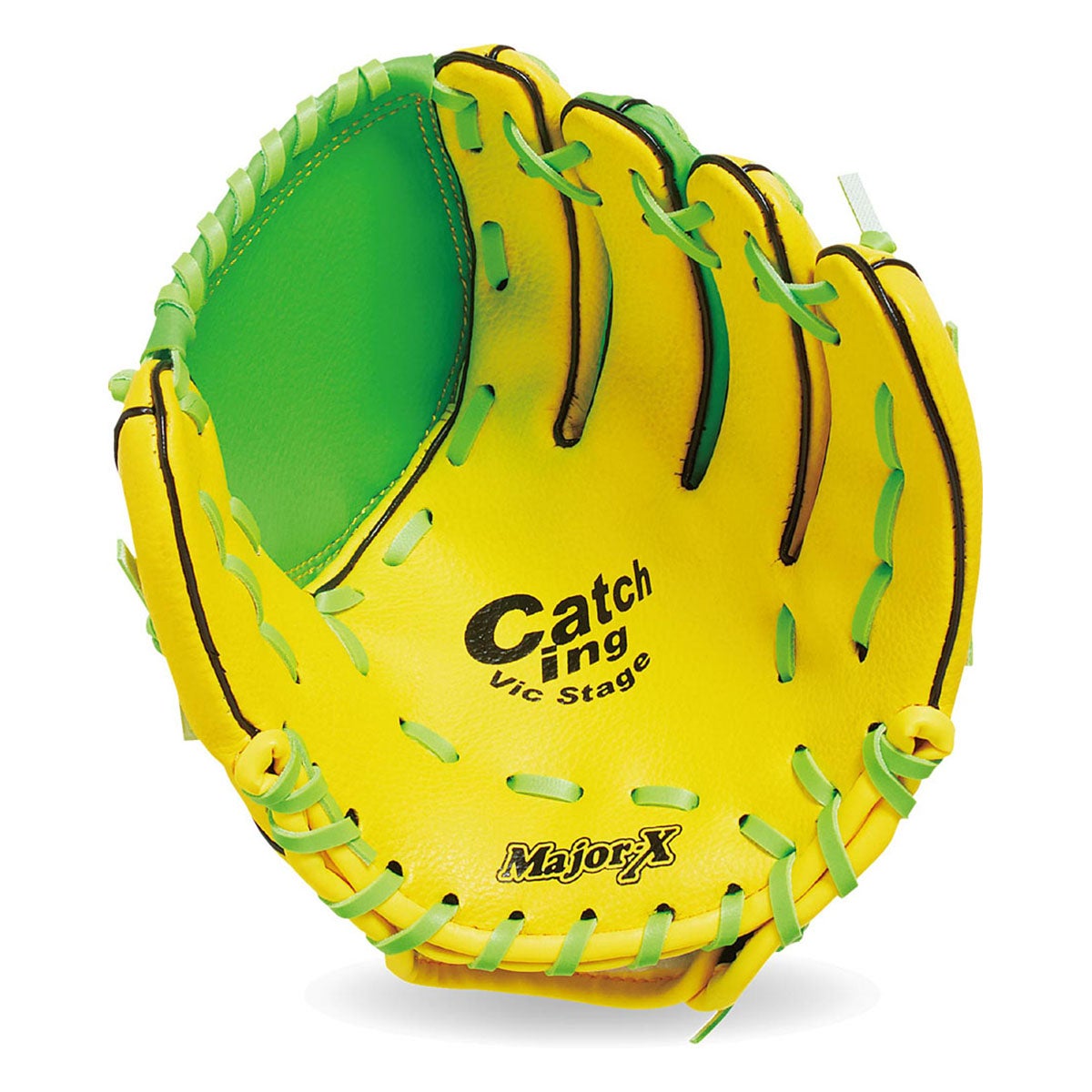 ユニックス UNIX　グラブ ファミリーセット クレスト＆イエロー×グリーン BG80-80 詳細5