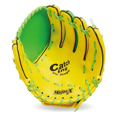 ユニックス UNIX　グラブ ファミリーセット クレスト＆イエロー×グリーン BG80-80 詳細5