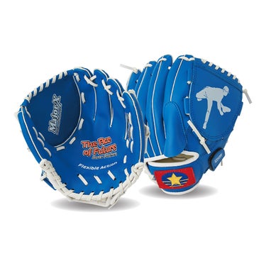 ユニックス UNIX　親子バッテリーセット グラブ ブラック×オレンジ(キャッチャーミット)＆ブルー(グラブ) BG80-83 詳細3