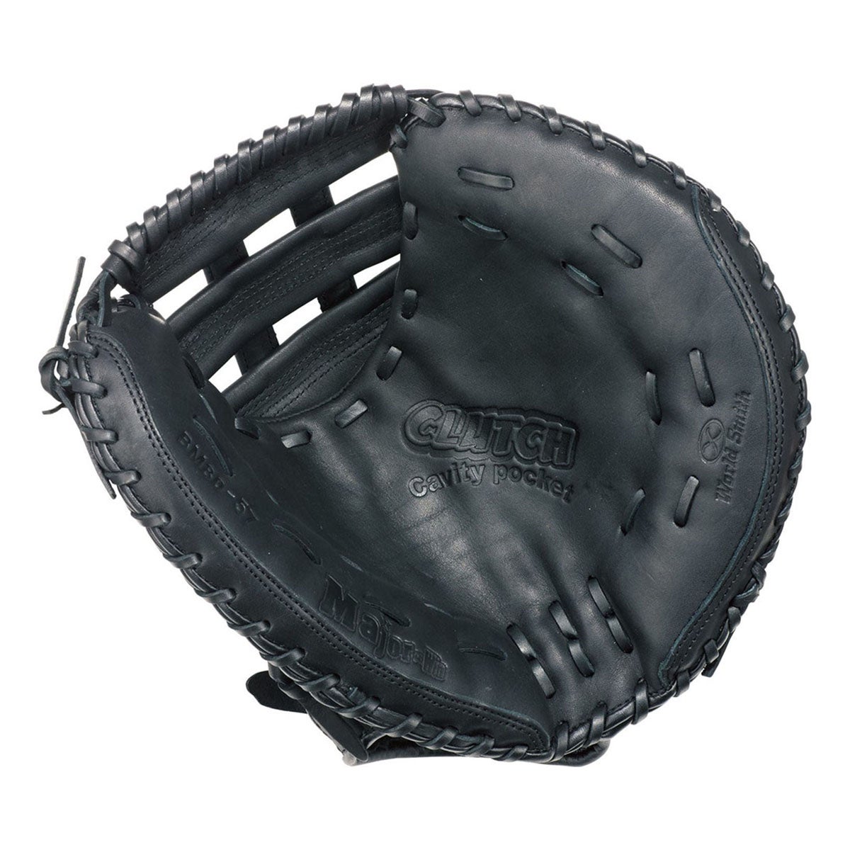 ユニックス UNIX　ソフト用キャッチャーミット ブラック BM80-57 詳細2