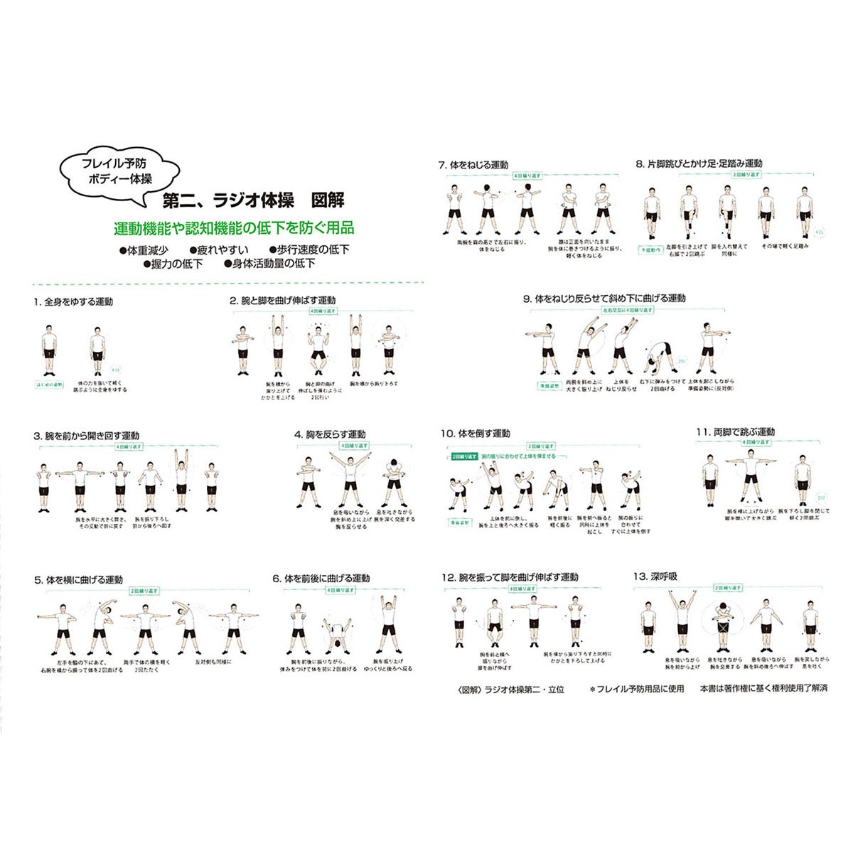 ユニックス UNIX　フレイル予防7点セット マルチカラー BX79-23 詳細7