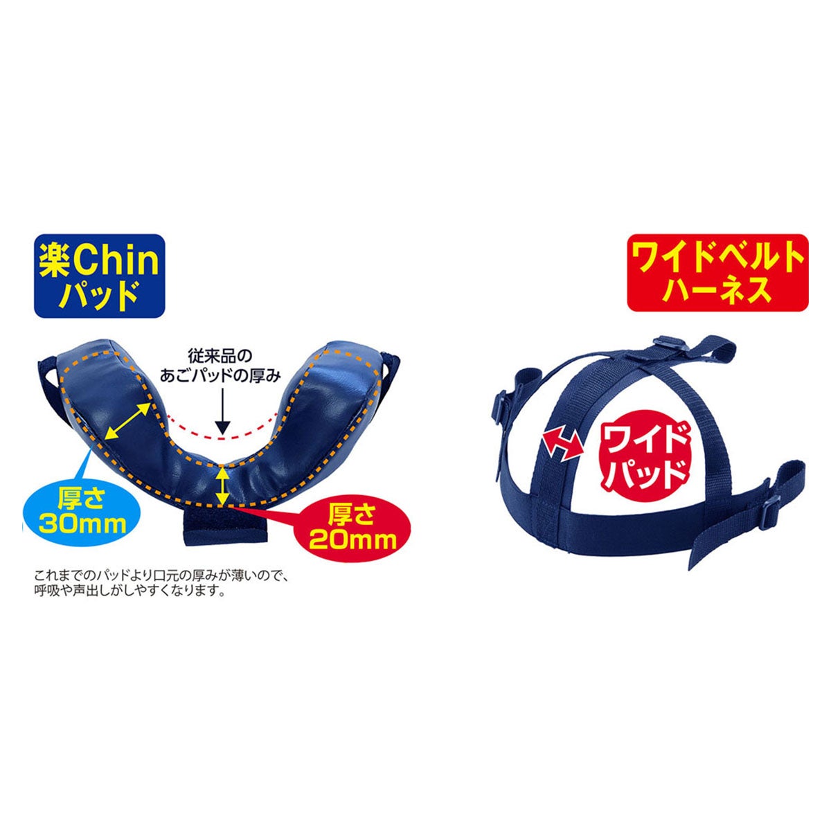 ユニックス UNIX　球審用 マスク 硬式・軟式両用 ネイビー（NV） BX83-77 詳細5