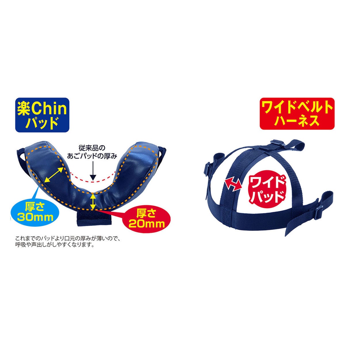 ユニックス UNIX　球審用 マスク 硬式用 ネイビー（NV） BX83-79 詳細5