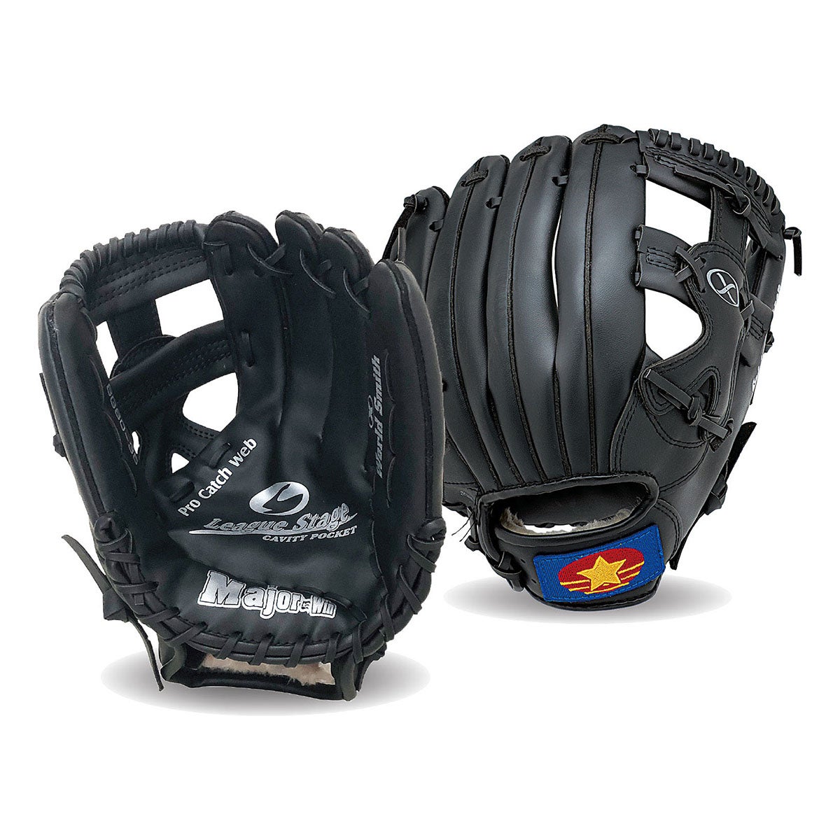 ユニックス UNIX　親子グラブセット ブラック＆イエロー BX89-00 詳細2