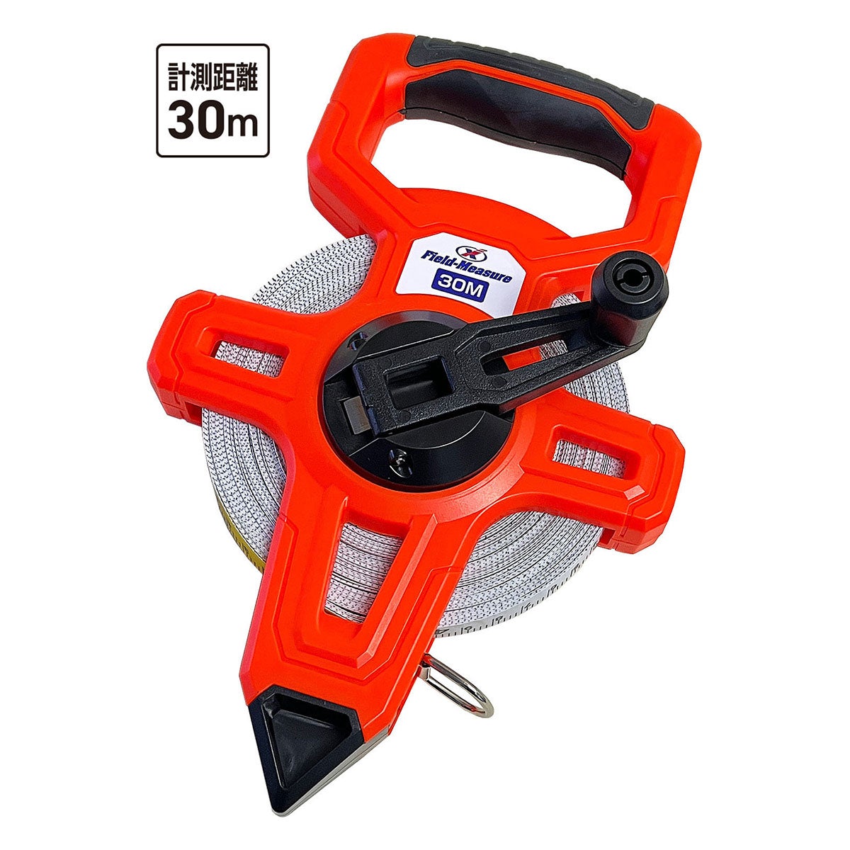 ユニックス UNIX　フィールドメジャー30m（両面メートル表示） オレンジ BX90-50 詳細2