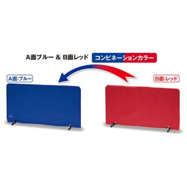 ユニックス UNIX　卓球仕切りフェンスセット 140cm （フレーム+カバー） ブルー NX29-80 詳細3