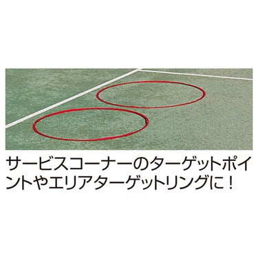 ユニックス UNIX　サーブ＆ボレートレーニング Ser-vo Ring（サーボリング） （3本セット） レッド TX2034SE 詳細4