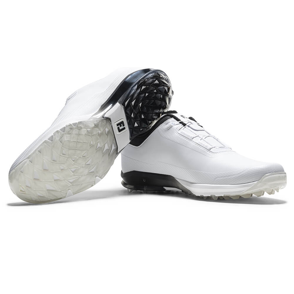 フットジョイ　ドライジョイズ プロ Boa 2026年モデル　メンズ スパイクレス ゴルフシューズ 53876 ホワイト/ブラック 詳細4