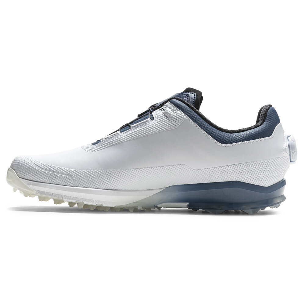 フットジョイ　ドライジョイズ プロ Boa 2026年モデル　メンズ スパイクレス ゴルフシューズ 53877 ホワイト/ネイビー 詳細2