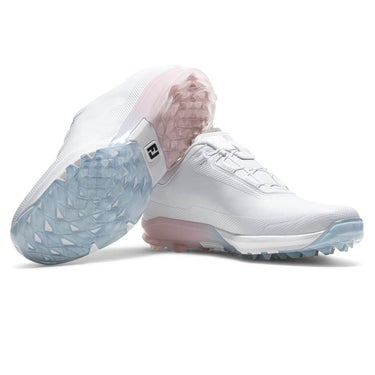 フットジョイ　ドライジョイズ プロ Boa 2026年モデル　レディース スパイクレス ゴルフシューズ 98245 ホワイト/ピンク 詳細4
