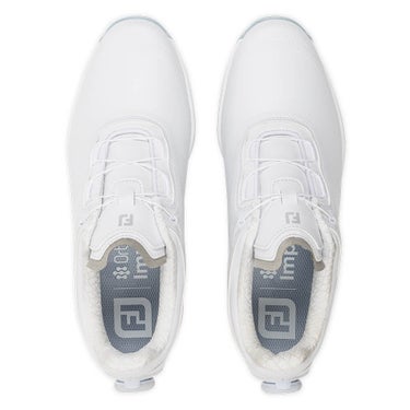 フットジョイ　ドライジョイズ プロ Boa 2026年モデル　レディース スパイクレス ゴルフシューズ 98245 ホワイト/ピンク 詳細5